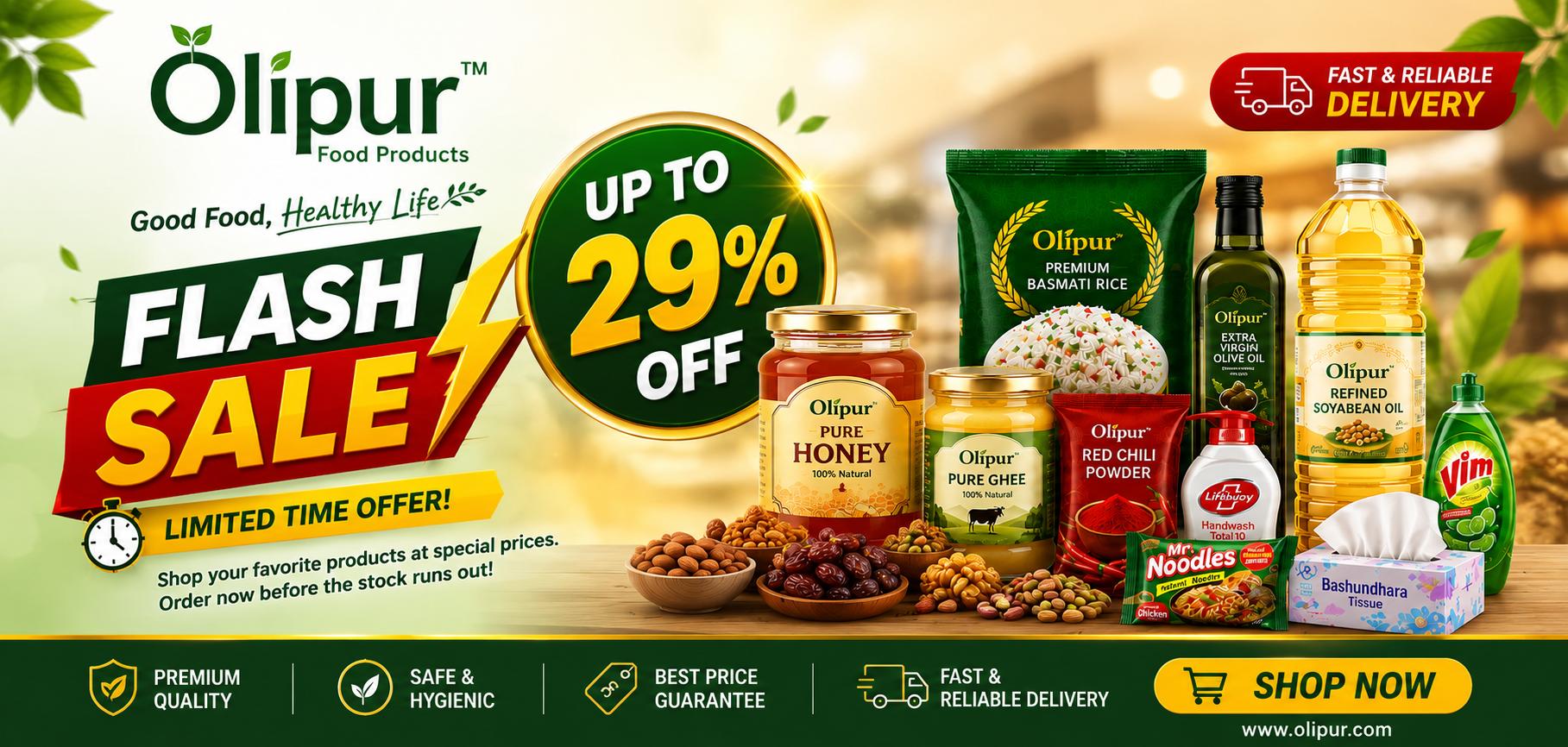 Flash Sale – Up to 29% Off ⚡